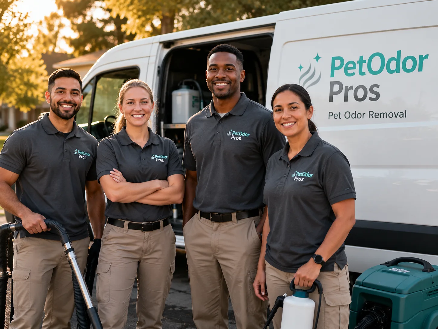 Pet Odor Removal team serving Manns Choice, PA